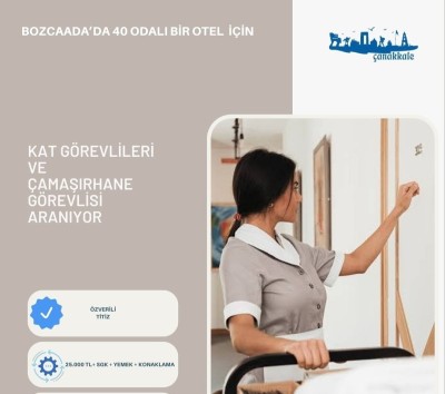 Kat Görevlileri ve Çamaşırhane Görevlisi Aranıyor... Mesajınızı instagram hesabımdan iletiniz gokhanbayram.17
