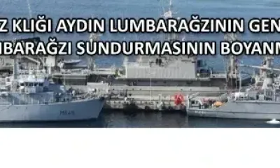 ÇANAKKALE BOĞAZ KLIĞI AYDIN LUMBARAĞZININ GENEL ONARIMININ YAPILMASI VE LUMBARAĞZI SUNDURMASININ BOYANMASI İŞİ